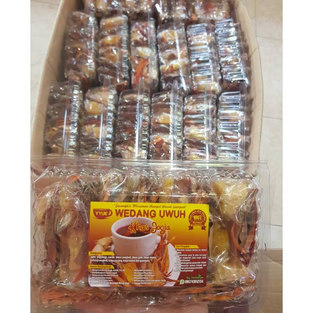

WEDANG UWUH (isi 10 & 6 pcs)