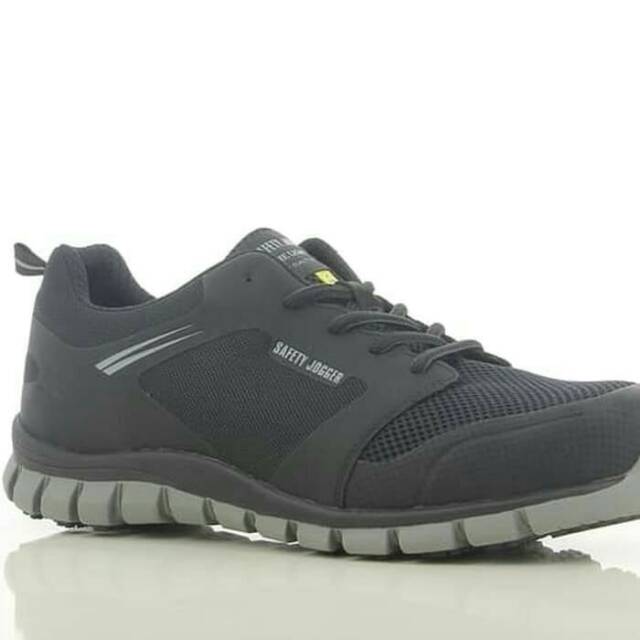  Sepatu  Safety  Jogger LIGERO S1P ESD Black Extreme Light 