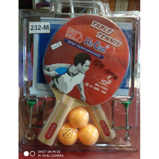 Set table tennis/ perlengkapan tenis meja