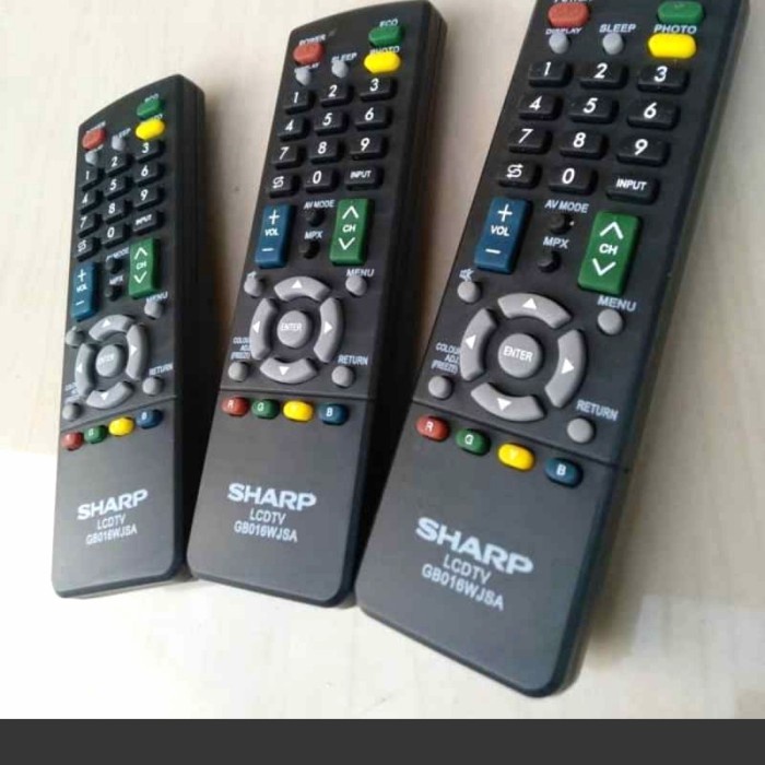 REMOTE REMOT TV LED SHARP 100 ORIGINAL