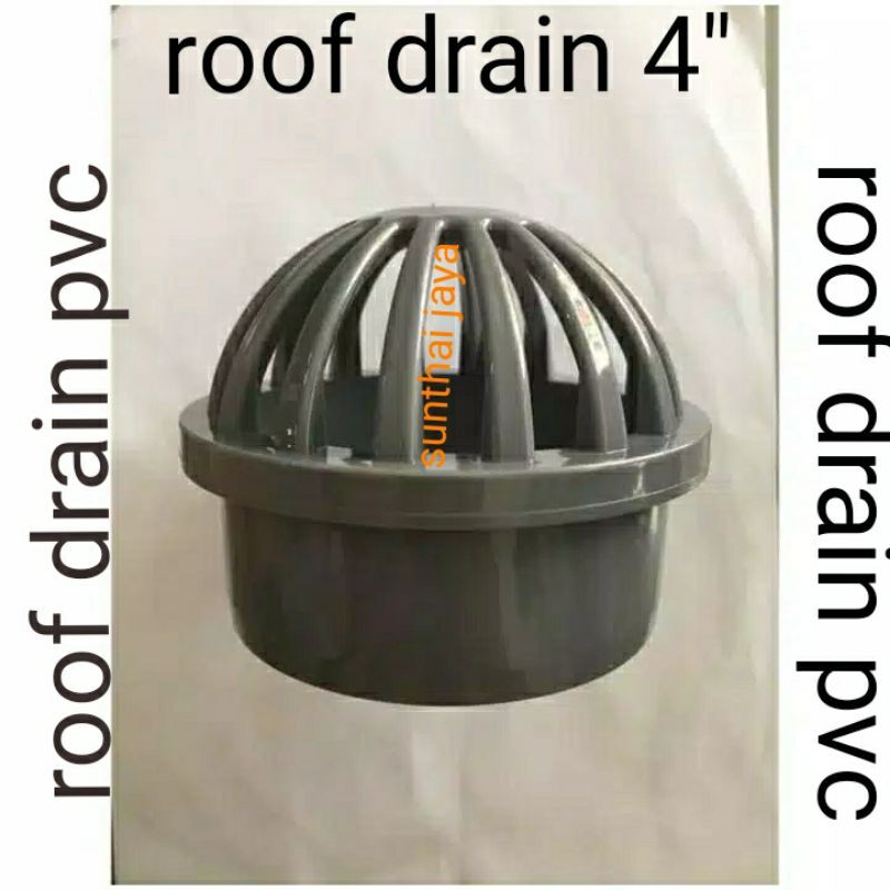 roof drain PVC 4 in-saringan roof drain plastik-saringan roof drain dak pvc-saringan coran
