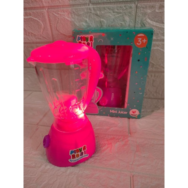 Mainan Blender Anak Set Perempuan Nyala Bisa Pakai Air Mainan Belender Anak RKC10003-1