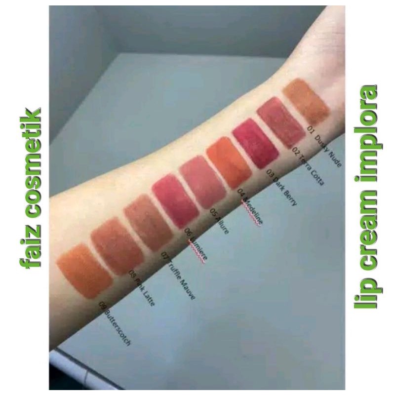 llMPLORA URBAN LIP CREAM MATTE LIPSTIK(HARGA MURAH KWULITAS bagus tahan lama)