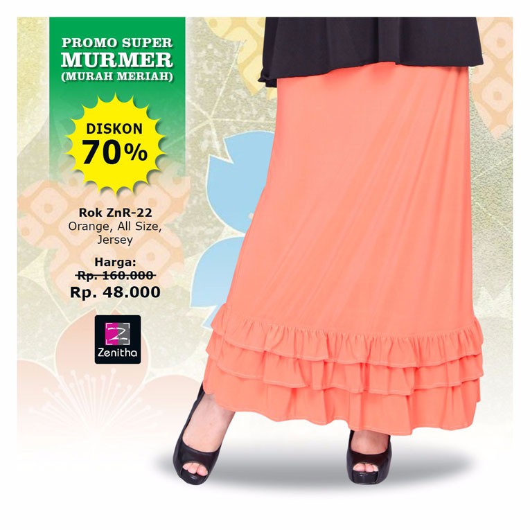 Rok Diskon Zenitha ZnR 22 / Busana Muslim