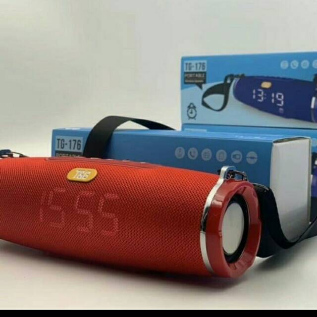 Speaker bluetooth TG176 LED JAM - Speaker Portable bluetooth SD USB