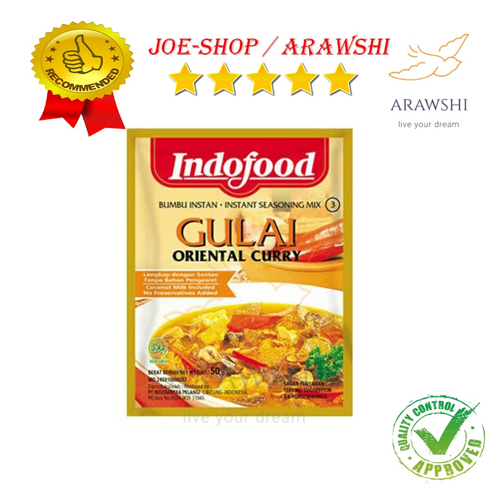 

BUMBU INDOFOOD BUMBU INSTANT GULAI PCK 45g