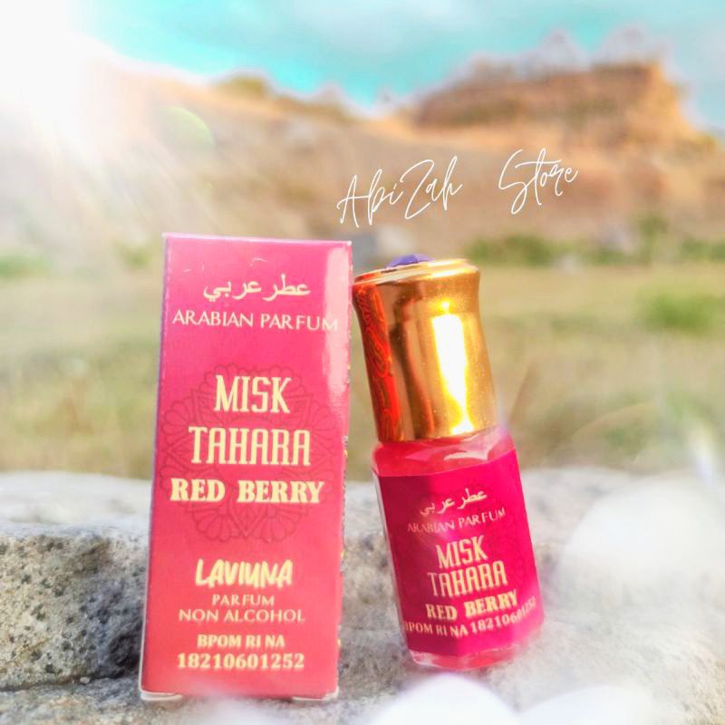 [BPOM] MISK THAHARAH RED BERRY 3ml Parfum Miss V Misk tharaharah original
