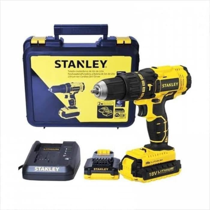 Stanley Mesin bor Tangan 18V SBH201D2K-B1