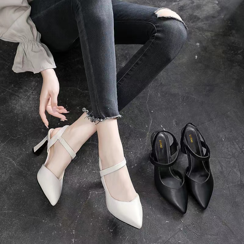 Sepatu Wanita Cantik High Heels Sepatu Sandal Cewek Casual Modern Style Kualitas Bagus Original Import