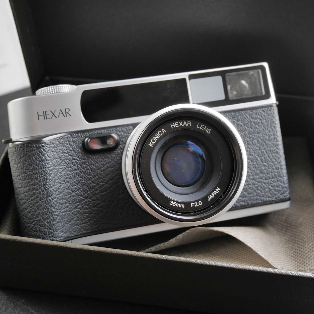 KONICA HEXAR SILVER レンズ付き-