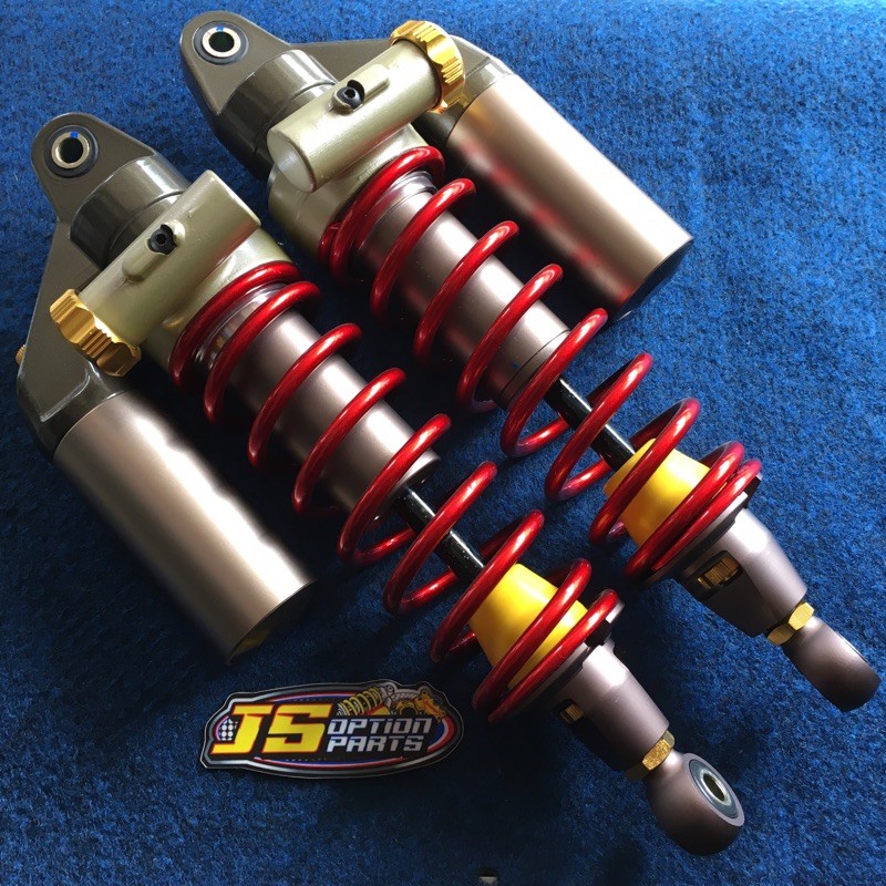 shock belakang showa stel cnc 340mm supra kharisma kirans