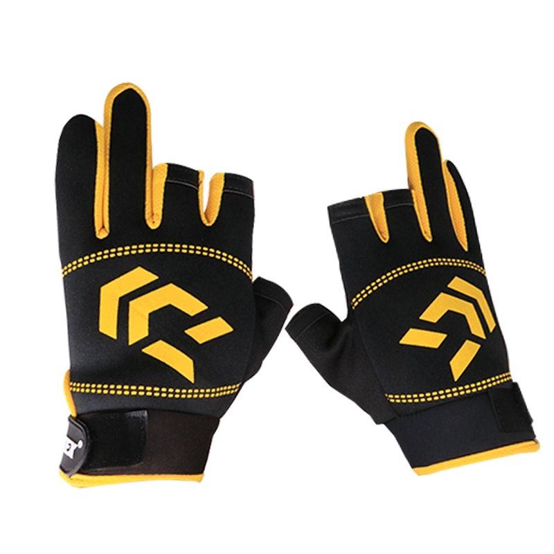 Glove daiwa Sarung Tangan memancing bersepeda waterproof / Sarung Tangan Motor