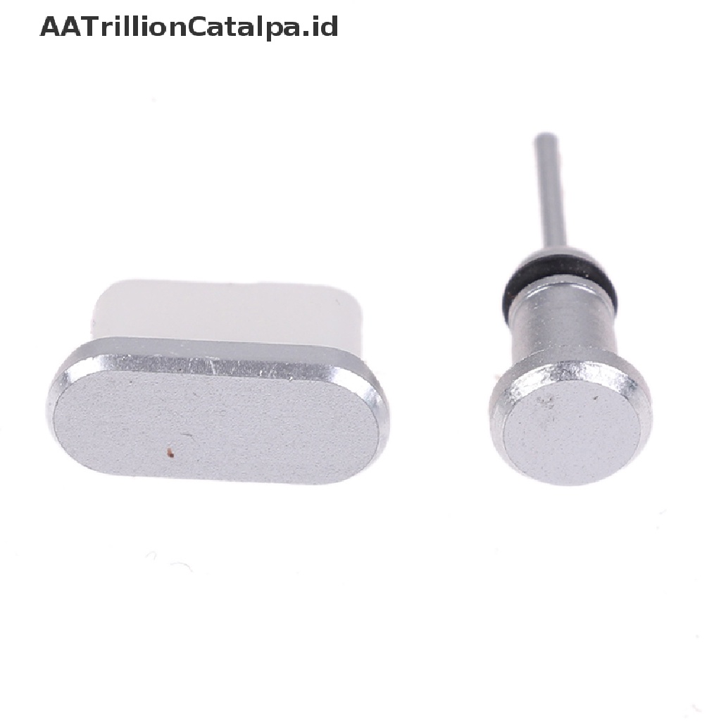 Aatrillioncatalpa Port Charging USB Type C 3.5mm Anti Debu Untuk Samsung Huawei