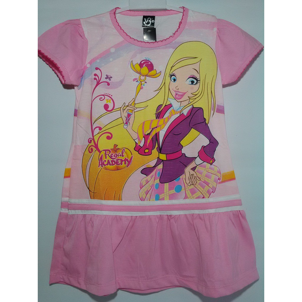 Dress Baju Anak Cewek Murah Motif Regal Academy