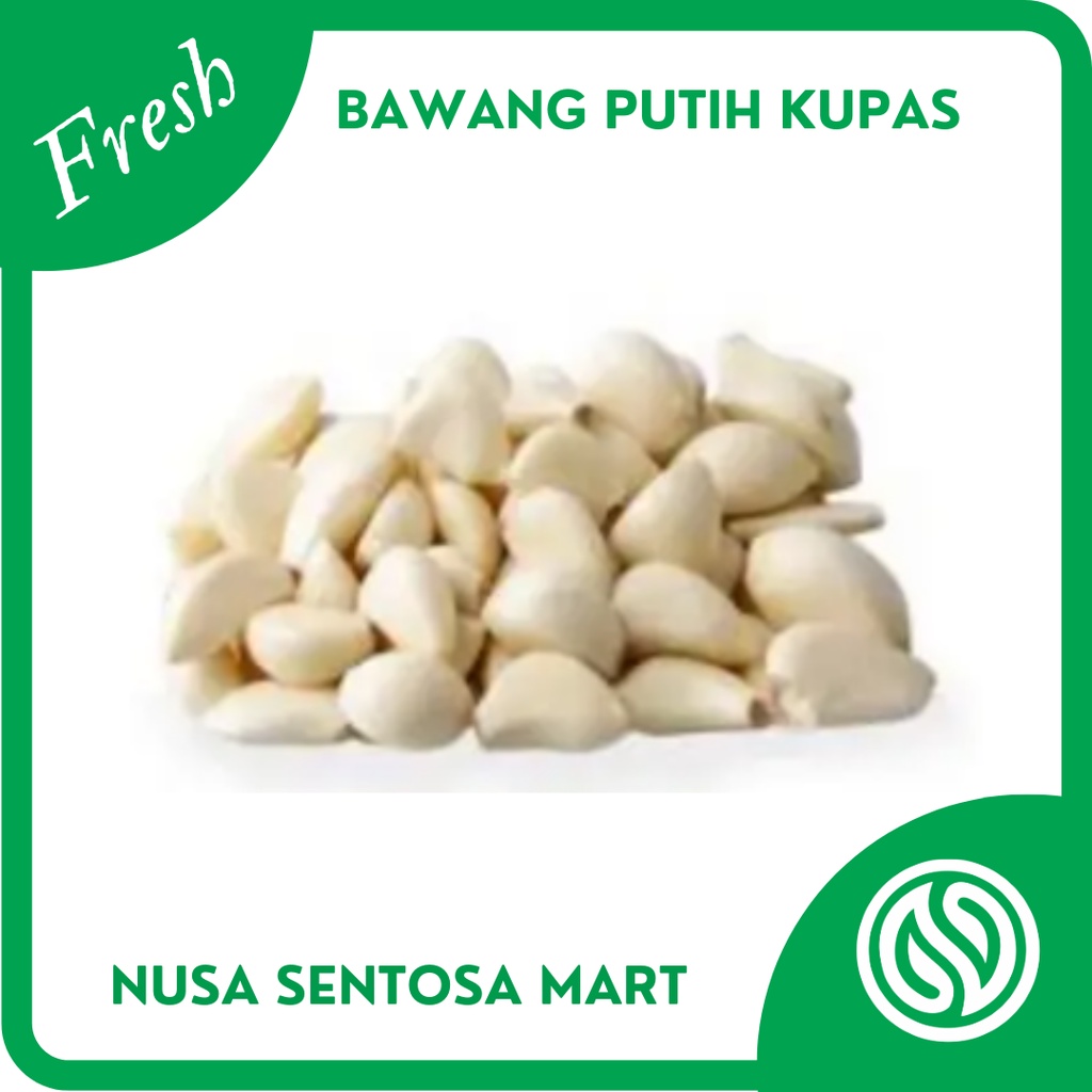 

Bawang Putih Kupas Segar – 250g