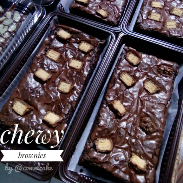 

Chewy brownies beng-beng