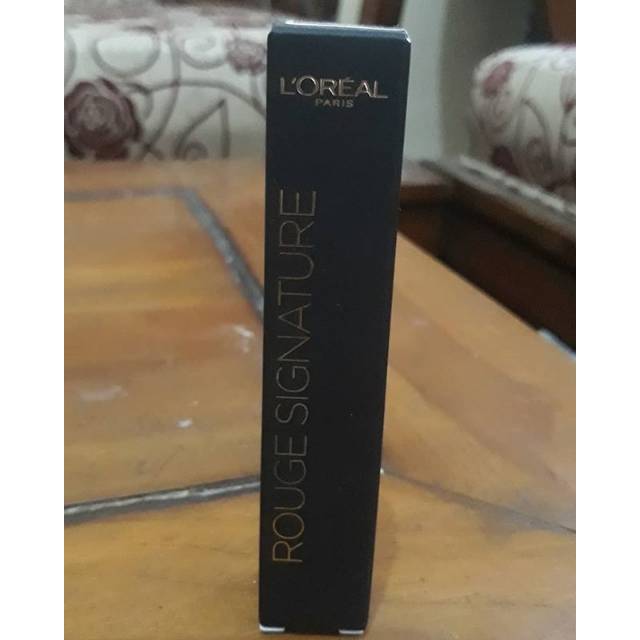 New Loreal rouge signature shade 121 i choose
