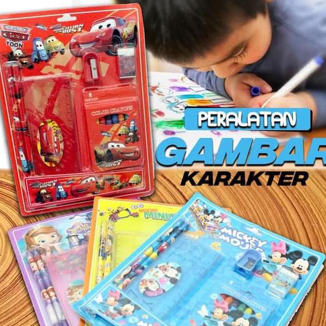 

PAKET PERALATAN MENGGAMBAR - KARAKTER SERIES - MURAH