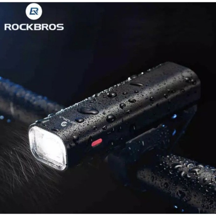 ROCKBROS Lampu Sepeda 200 LM waterproof Rechargeable