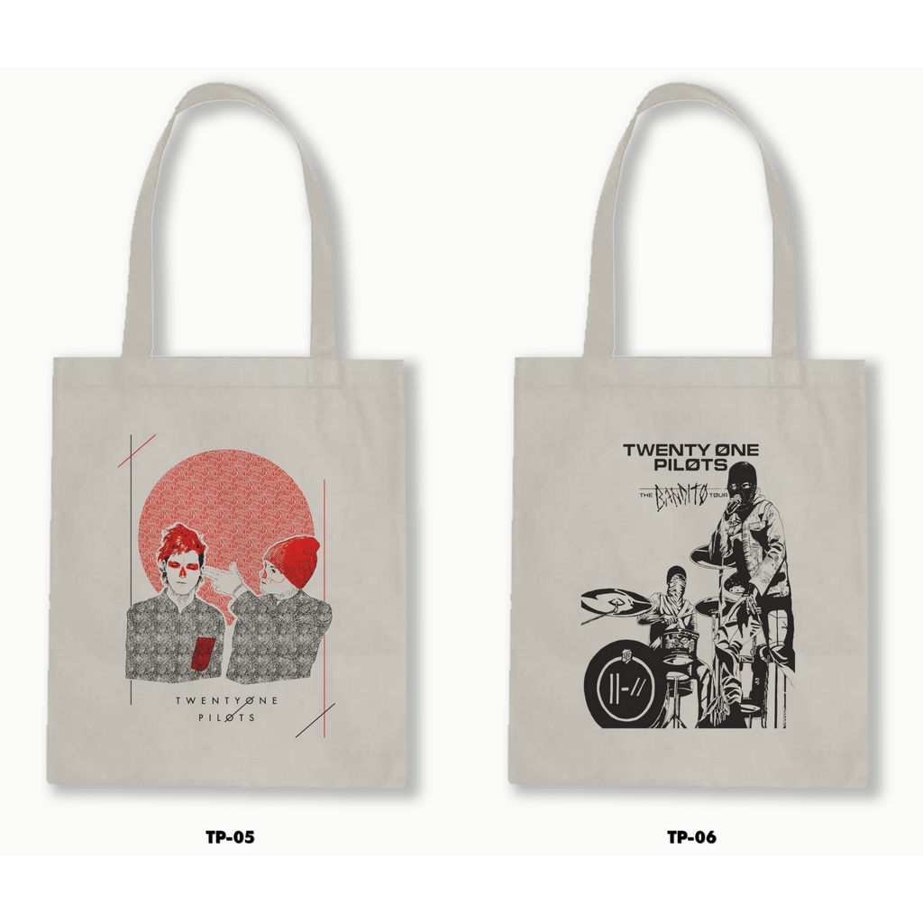 TOTE BAG BLACU - TWENTY ONE PILOTS