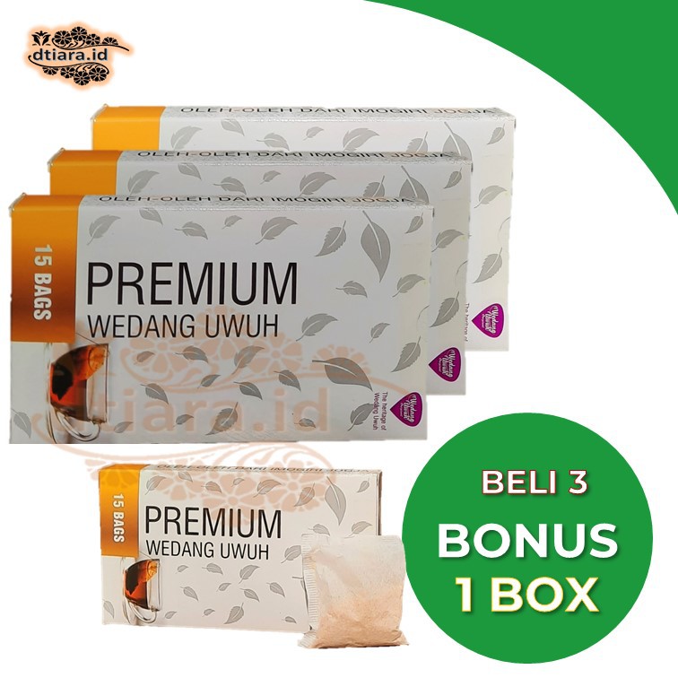 

Beli 3 Box Bonus 1 Box Wedang Uwuh Celup Instant Premium Jahe Bubuk Asli oleh oleh kangen Jogja