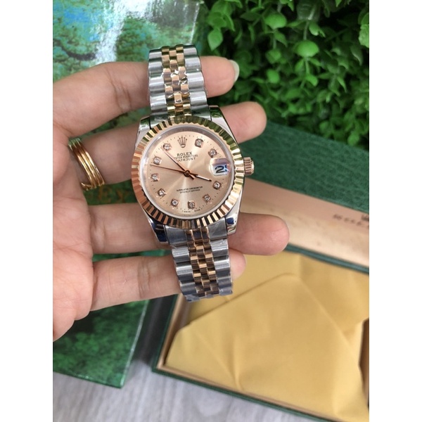 JAM ROLEX DATEJUST SZ 31Mm/KACA SAPHIRE (AUTOMATIC