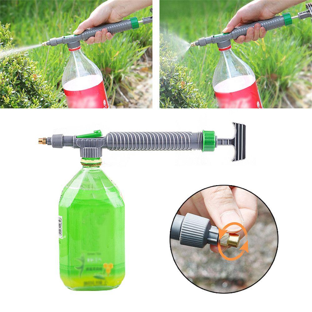 Sprayer Pompa Angin Nanas Rumah Tangga Manual Adjustable Nozzle Botol Minum