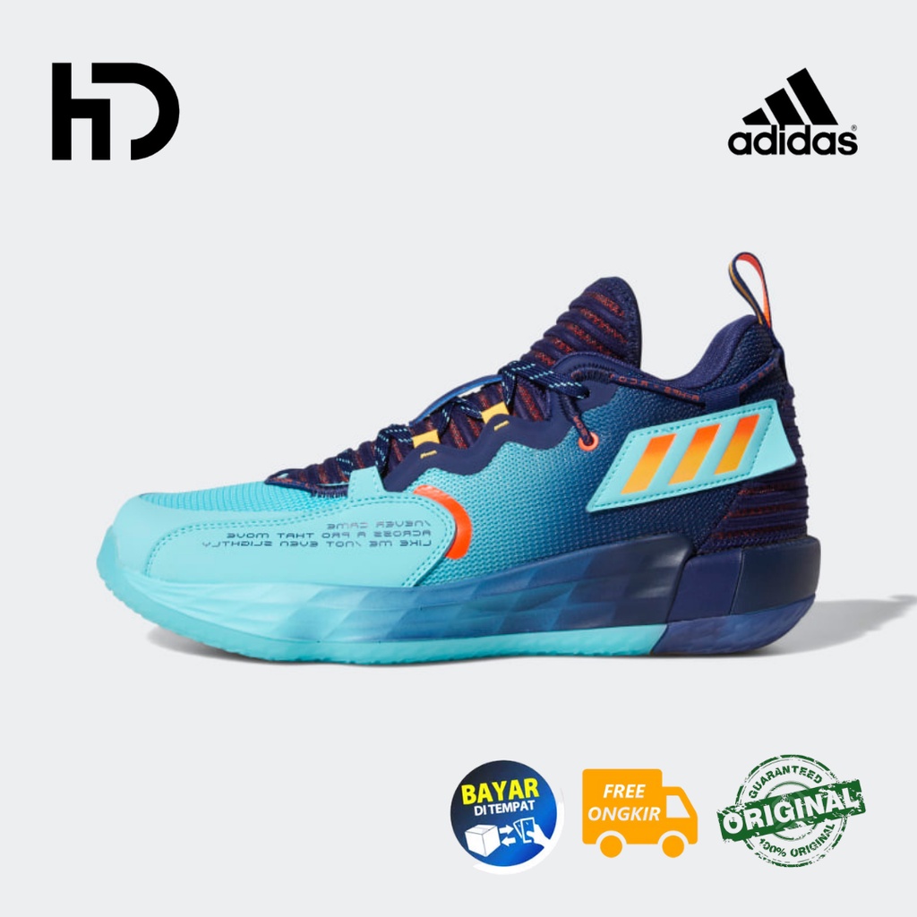 Sepatu Basket Pria Adidas Dame 7 EXTPLY GCA 'Dame Time' Original GV9878