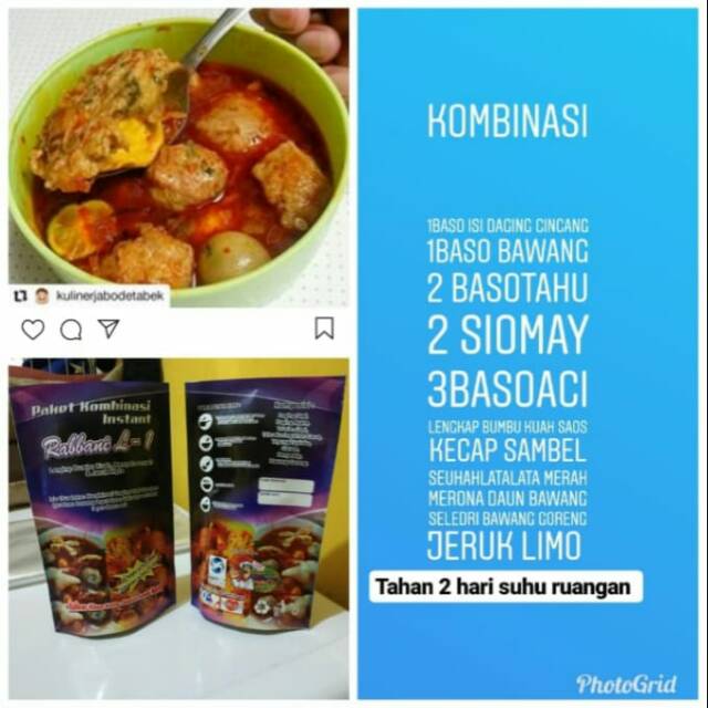

PAKET KOMBINASI