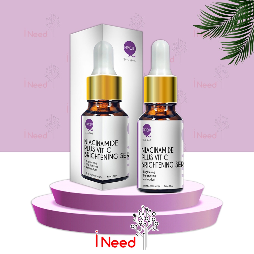 (INEED) Pipiqiu Serum Series 20ml - Serum Gold Plus | Niacinamide Plus | Hyaluronic | AHA BHA PHA Peeling