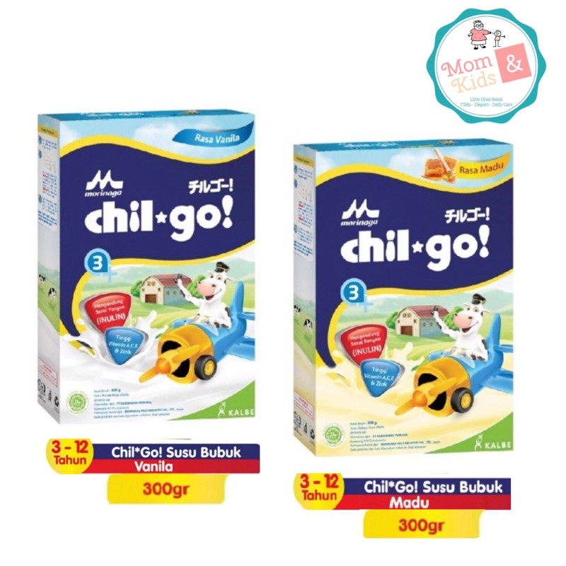 Chilgo Susu Bubuk 3+ Vanila Madu 300 gr / Chil Go Powder 3+ 300gr