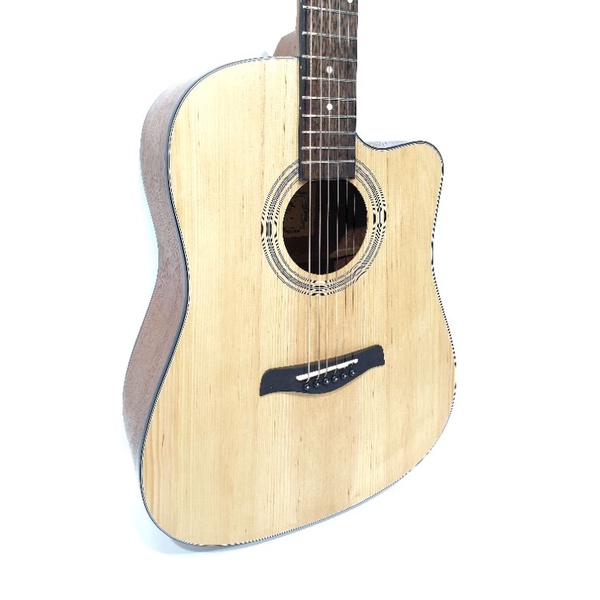 Gitar Akustik Jumbo Merk Cowboy Original Tipe GWC-240 NA NS Senar String Trusrod Jakarta