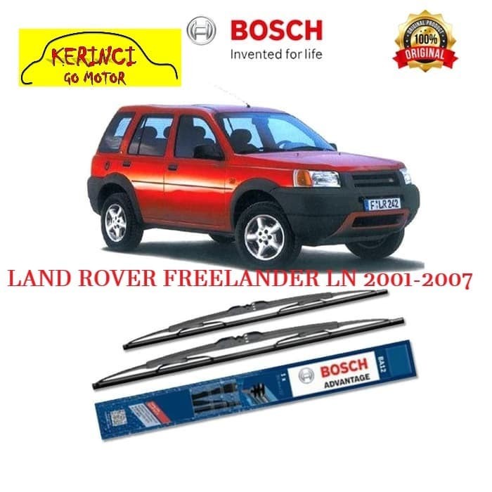 WIPER LAND ROVER FREELANDER LN 2001-2007 BOSCH ADVANTAGE 21&quot; &amp; 21&quot; SET