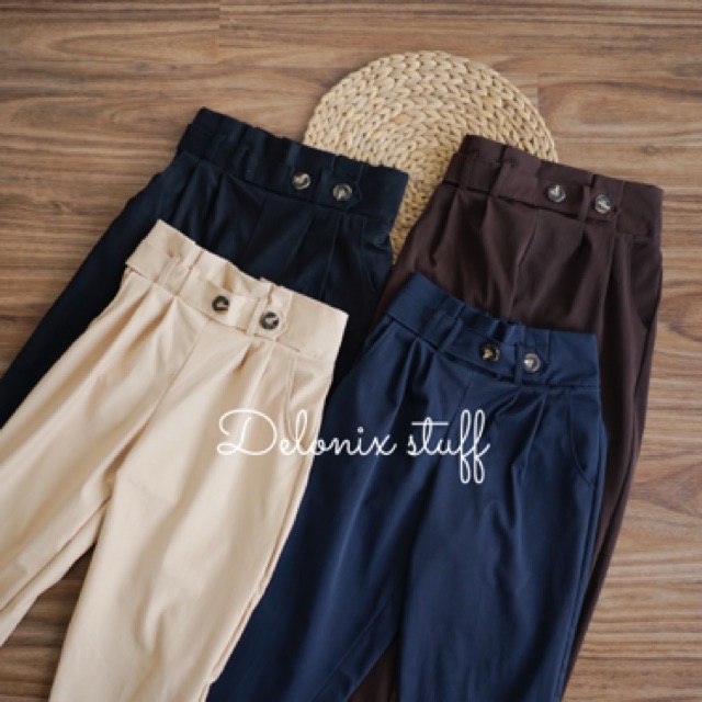 Rafaela button pants