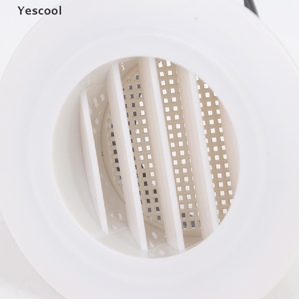 Yescool 1pc Cover Ventilasi Udara Bahan ABS Bentuk Bulat Untuk Plafondinding