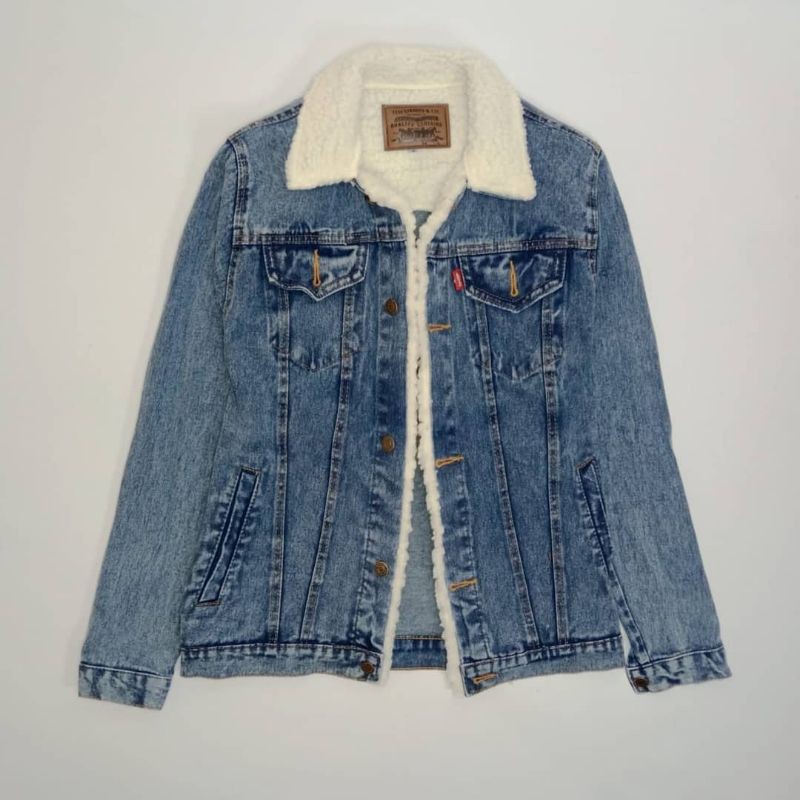 denim jacket sherpa