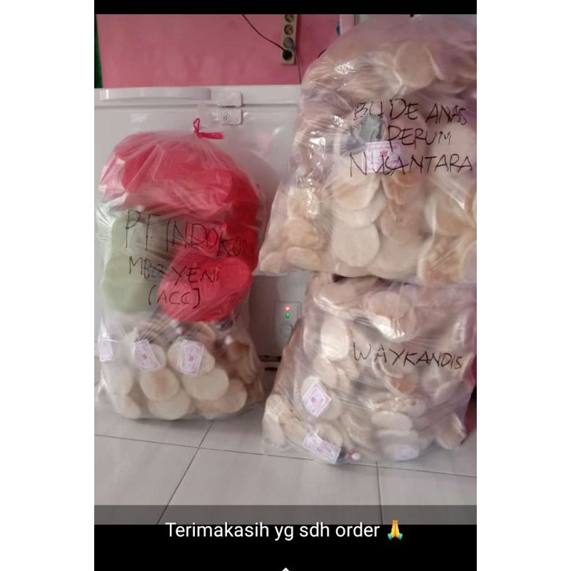 

kemplang panggang isi 15 murmer