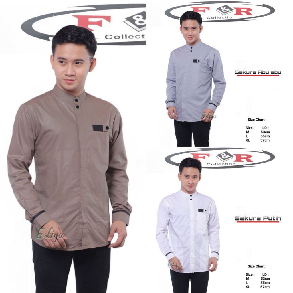 Baju Koko Gus Azmi / Baju Koko Seragam Hadroh / Seragam Syubbanul Muslimin