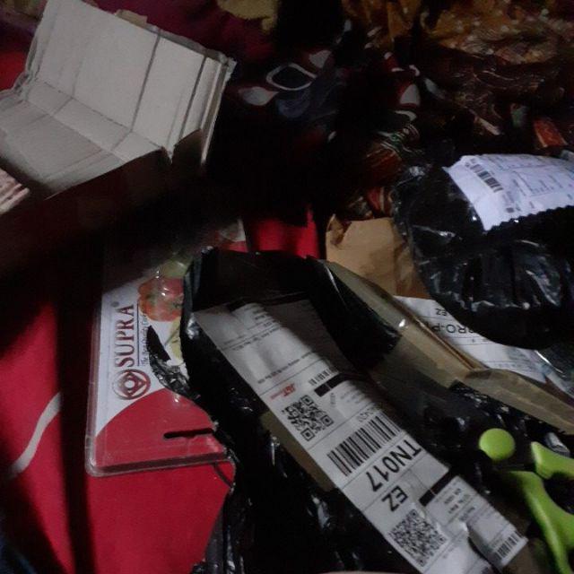 Xc Blouse Stripy Fresia Putih Hitam Salem Softblue Dark Grey Blouse H8928q Ruffle Batik Blouse 4.7