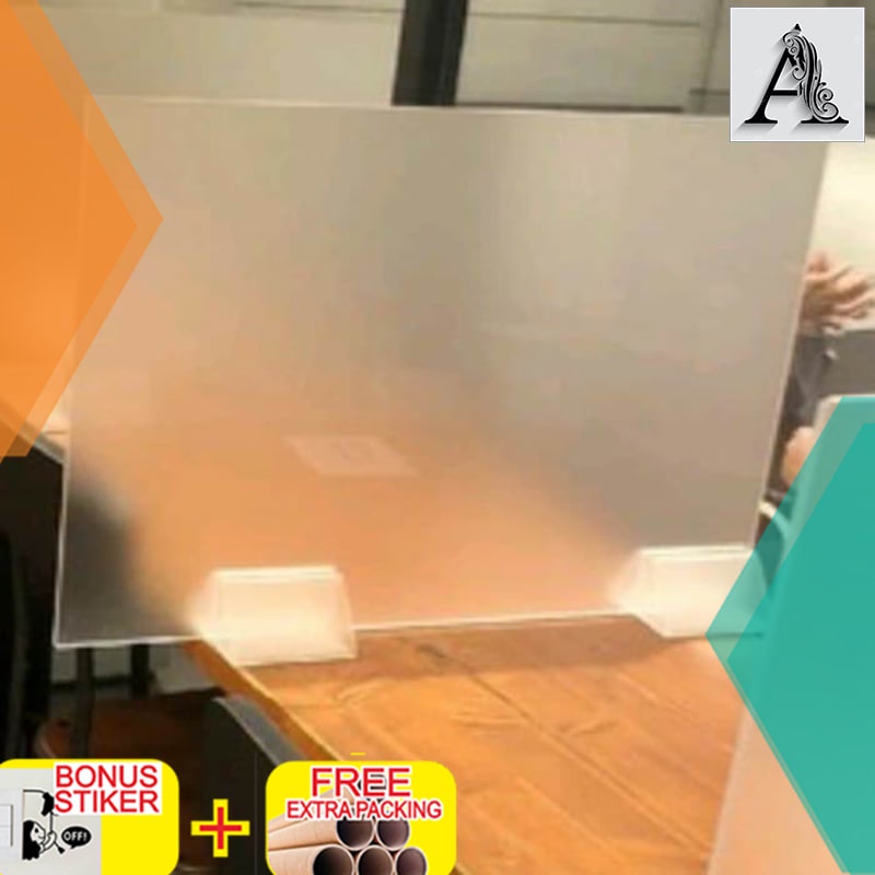 

Promo AKRILIK PARTISI / PEMBATAS MEJA ACRYLIC DOFF Kaki Segitiga - 120 x 60 cm