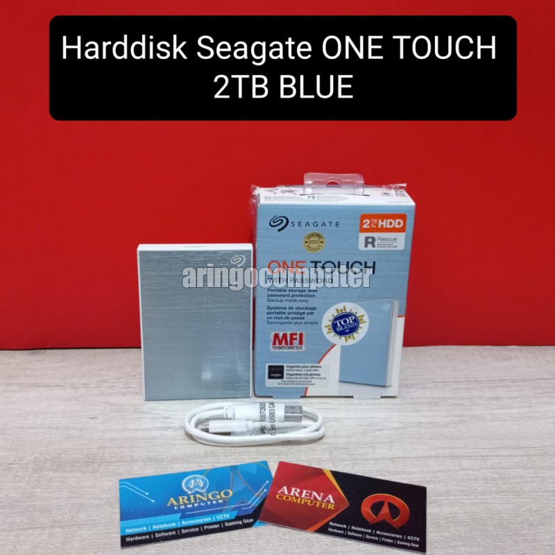 Harddisk Seagate ONE TOUCH 2TB BLUE