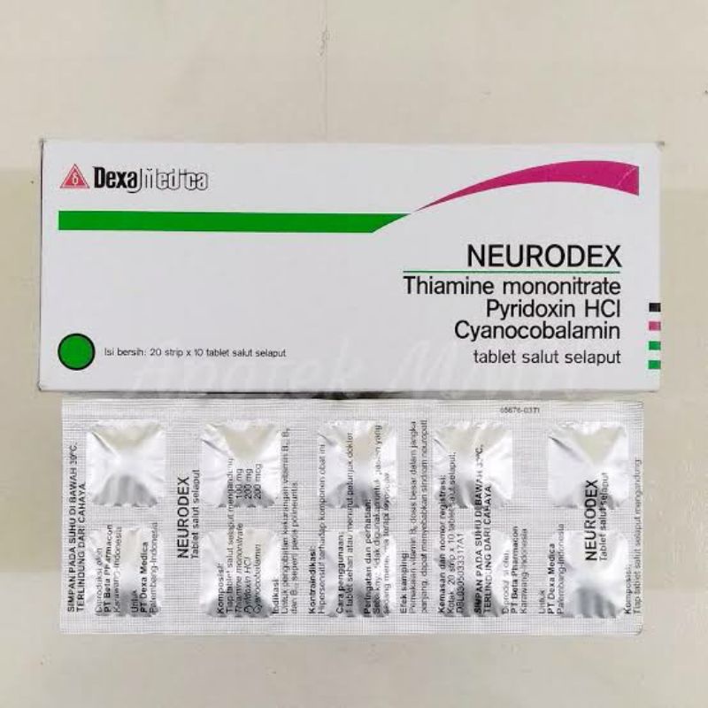 Neurodex Jual Per Strip / Neurodex Vitamin Saraf Murah