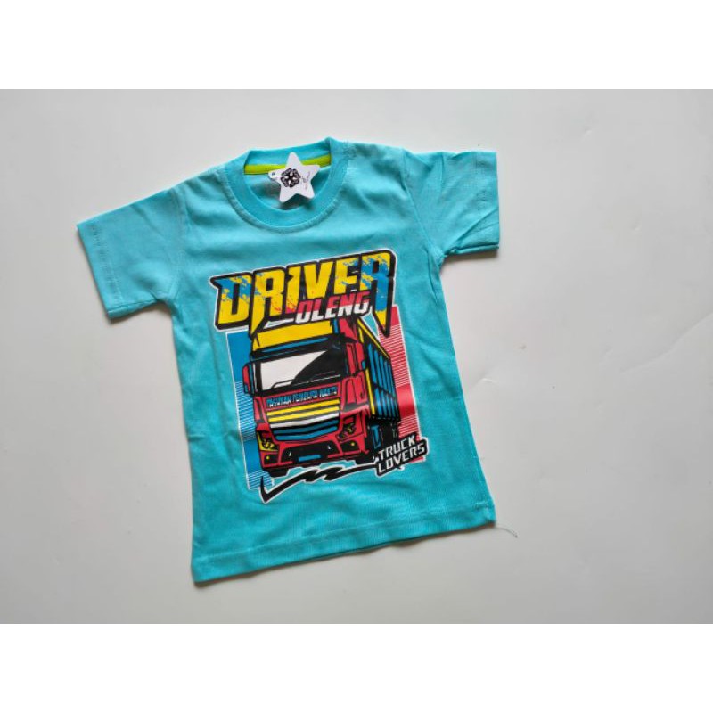 (COD) KAOS TRUCK OLENG (USIA 2-8 TH)