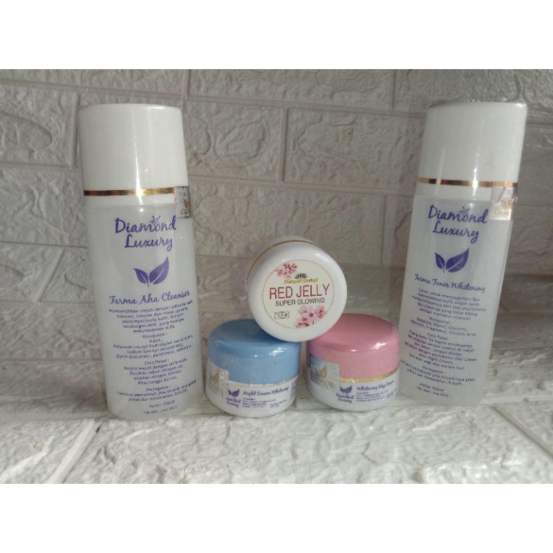 PAKET FARMA WDC DIAMOND LUXURY ISI 4 + FREE RED JELLY