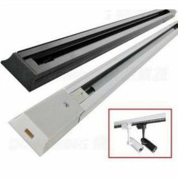rel lampu track 1 meter rel nya saja rel lampu plafon sorot rell