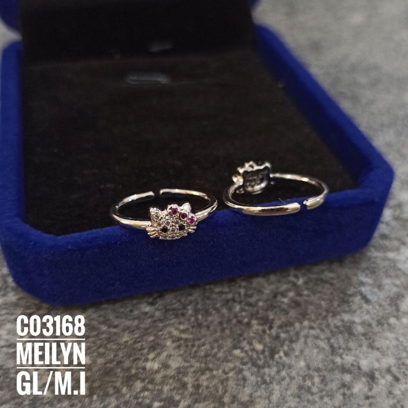 Cincin Anak Meilyn HK Zircon Silver C03168