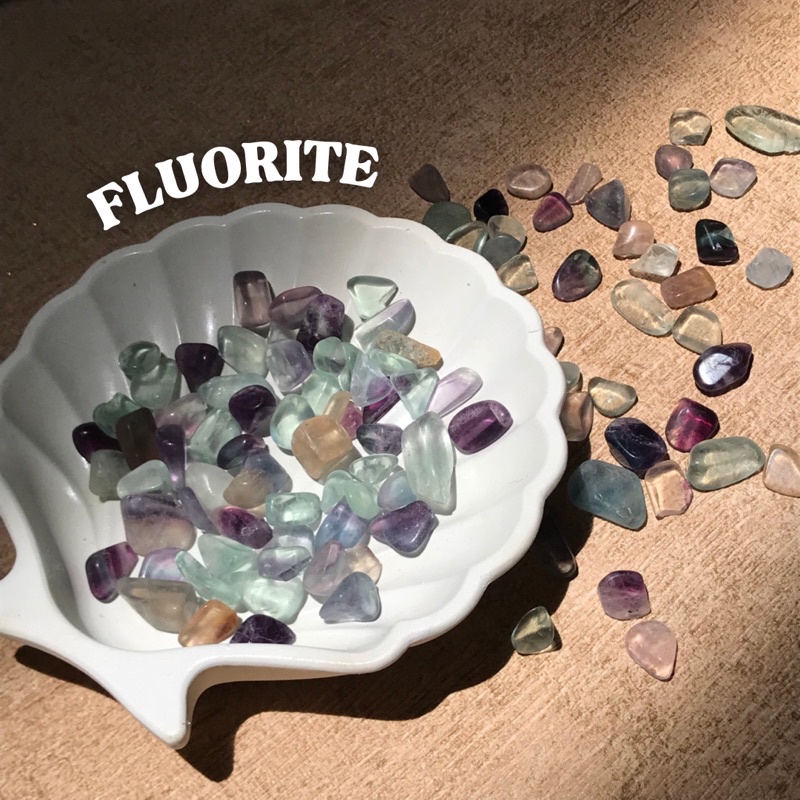 FLUORITE mini tumbled | Healing Crystal