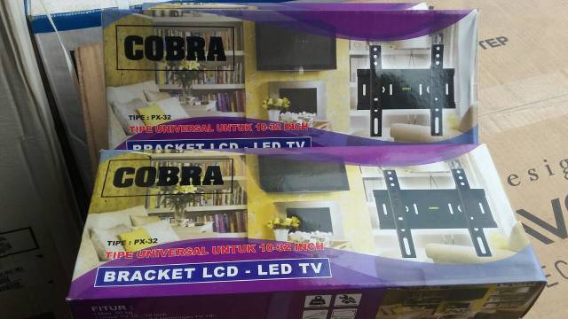 Bracket LCD/ LED 15&quot;-32&quot; BISA TURUN NAIK + WATERPASS