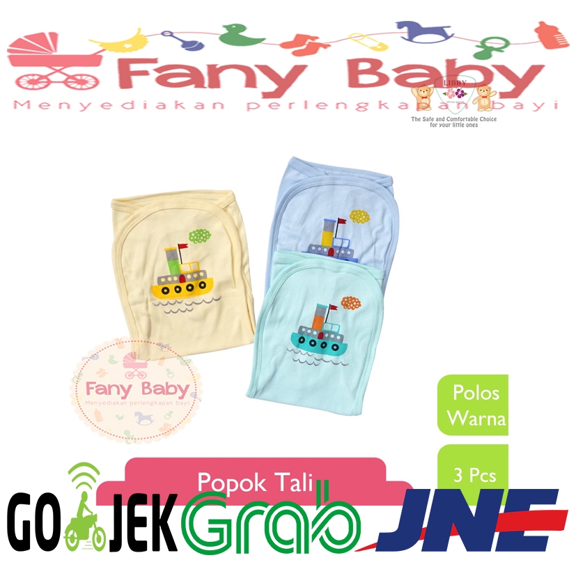 Libby Popok Tali Warna 3pcs