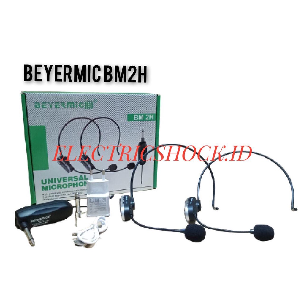MIC WIRELESS BEYERMIC BM 2H BEYERMIC BM2H HEADSET BANDO